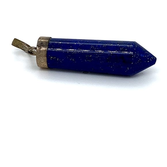 Lapis Lazuli 37.20ct Solid Silver Pendant - Picture 5 of 6